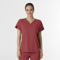 RENEW Women's Dolman Scrub Top - Ruby