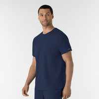 Boundless Men’s Classic Scrub Tee Navy side view