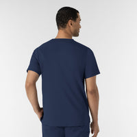 Boundless Men’s Classic Scrub Tee Navy back view