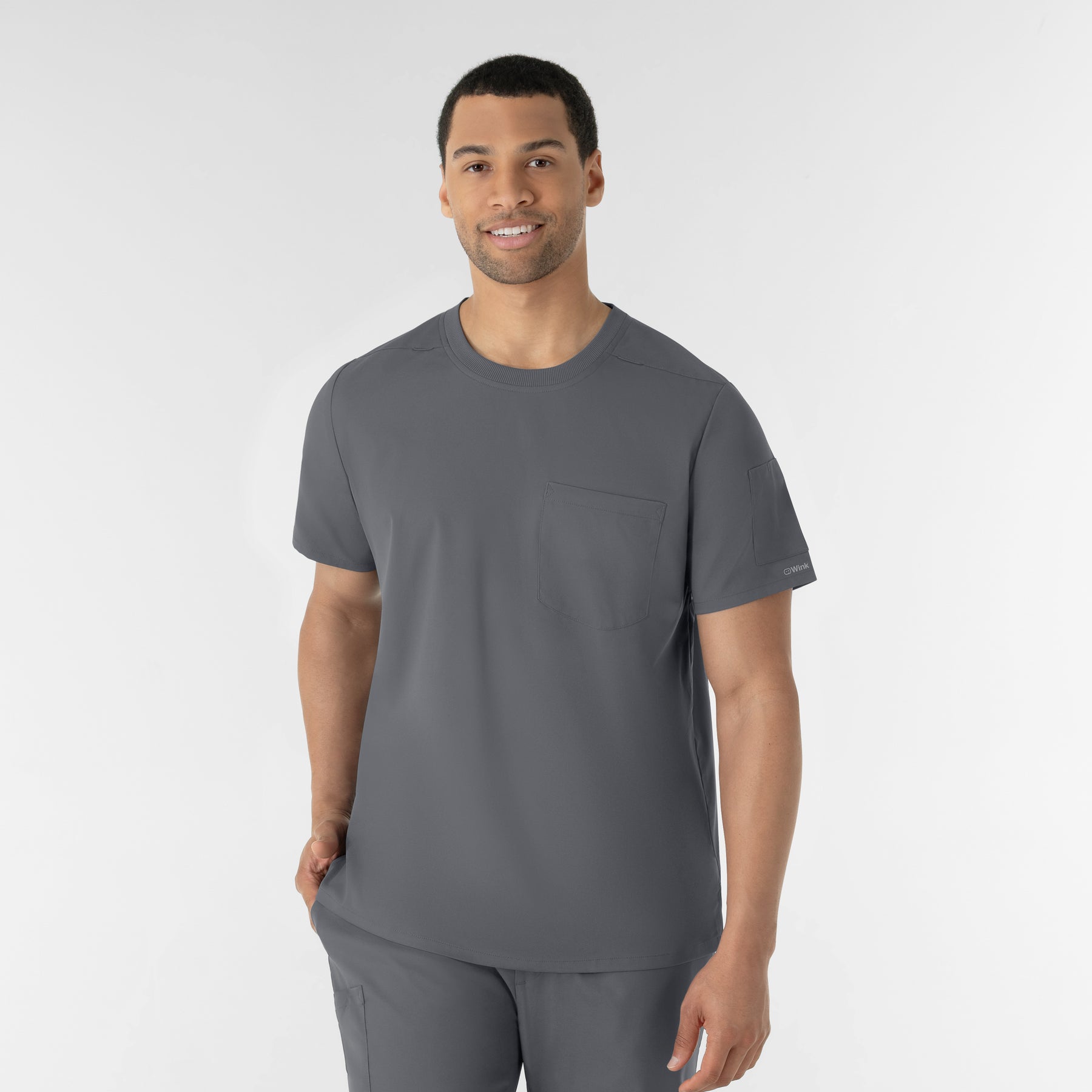 Boundless Men’s Classic Scrub Tee Pewter