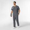 Boundless Men’s Classic Scrub Tee Pewter full scrub set