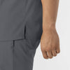Boundless Men’s Classic Scrub Tee Pewter front detail