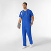Boundless Men’s Classic Scrub Tee Royal full scrub set