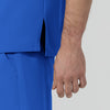 NURTUR Unisex V-Neck Scrub Top - Royal hem