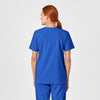 W123 Unisex 4 Pocket Utility Scrub Top - Royal