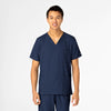 Wink W123 Unisex 4 Pocket Utility Scrub Top Navy