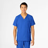 Wink W123 Unisex 4 Pocket Utility Scrub Top Royal