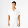 Wink W123 Unisex 4 Pocket Utility Scrub Top White