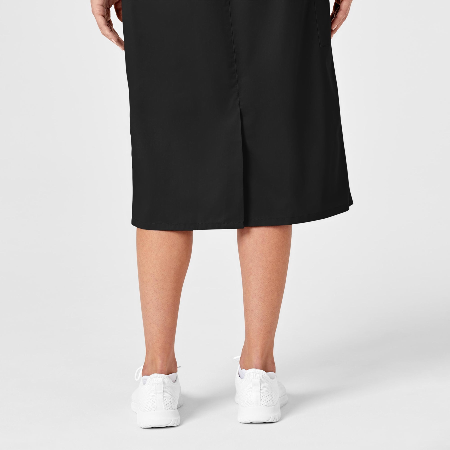 WonderWORK Women's Pull On Cargo Skirt Black side detail 2