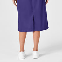 WonderWORK Women's Pull On Cargo Skirt Grape side detail 2