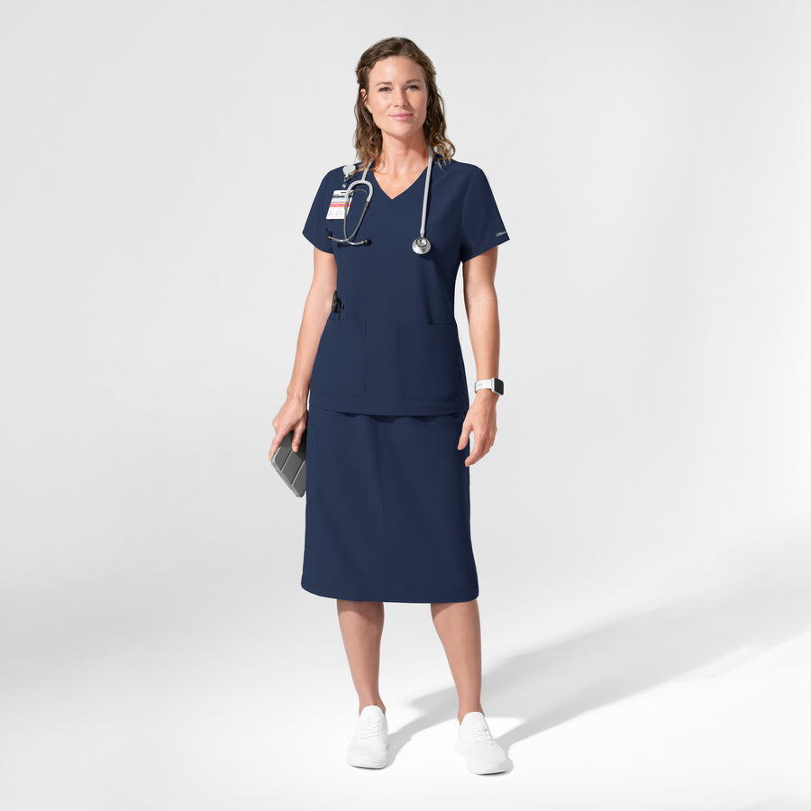 NURTUR Women's Skirt Navy full scrub set