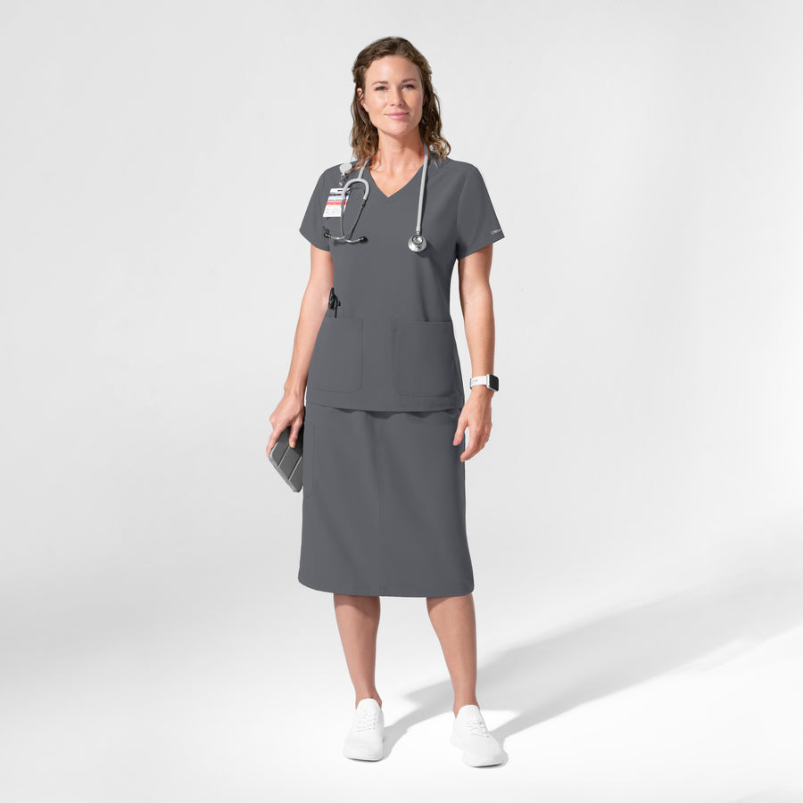 NURTUR Women's Skirt Pewter full scrub set