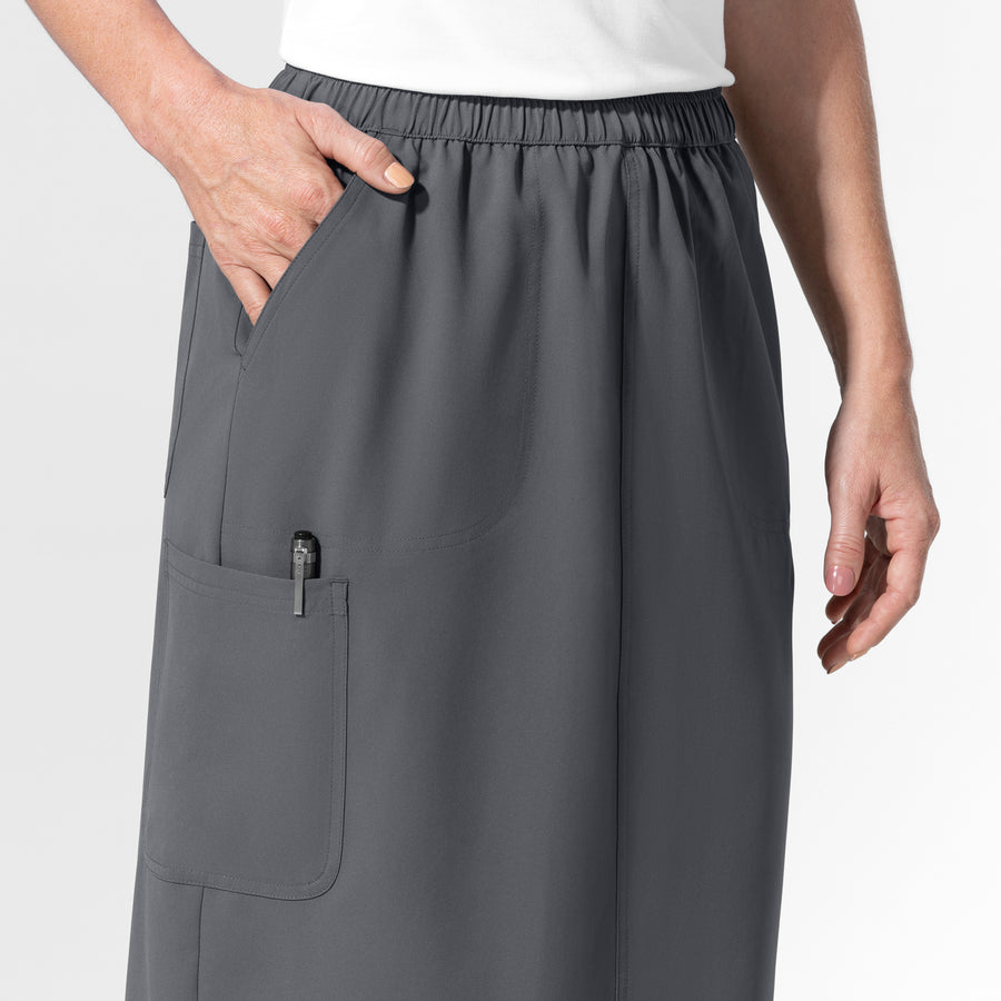 NURTUR Women's Skirt - Pewter side pocket