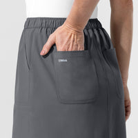 NURTUR Women's Skirt - Pewter back pocket detail