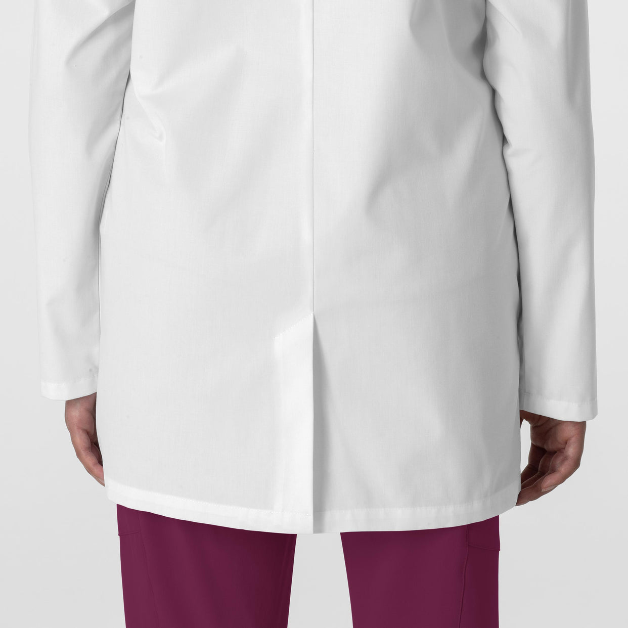 WonderLAB Unisex Iconic Lab Coat White back detail