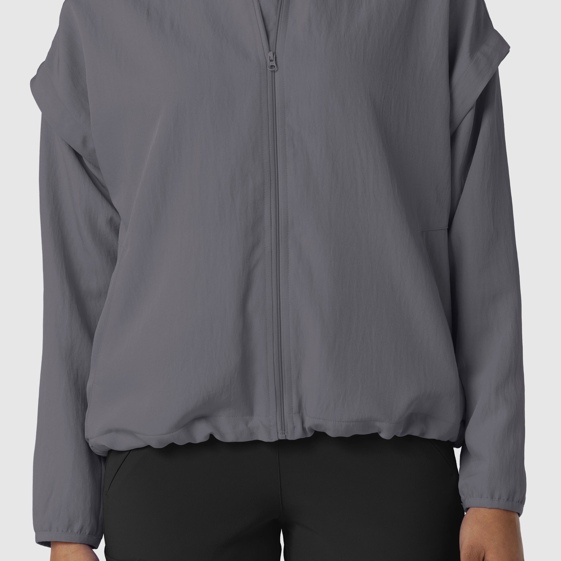 Women's BreezeBreaker Scrub Jacket - Pewter