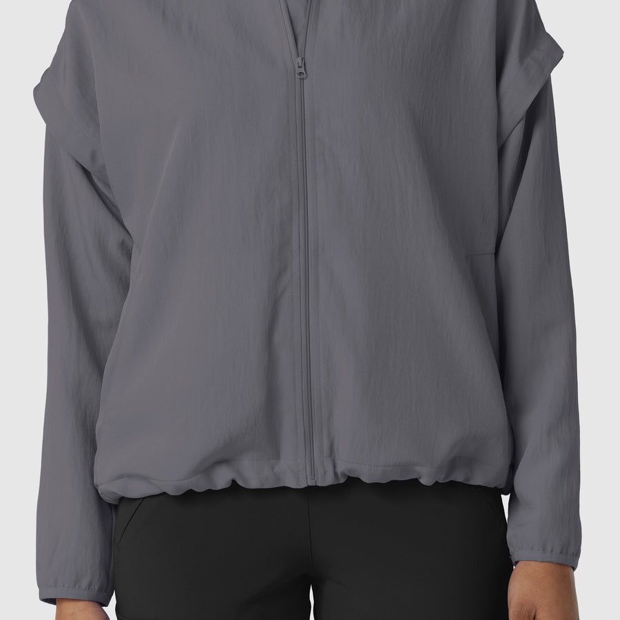 Women's BreezeBreaker Scrub Jacket - Pewter