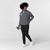 Layers Women's BreezeBreaker Scrub Jacket Pewter full scrub set