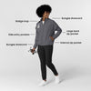 Women's BreezeBreaker Scrub Jacket - Pewter
