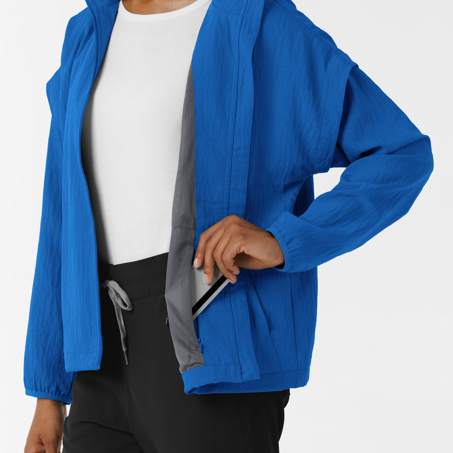 Women's BreezeBreaker Scrub Jacket - Royal