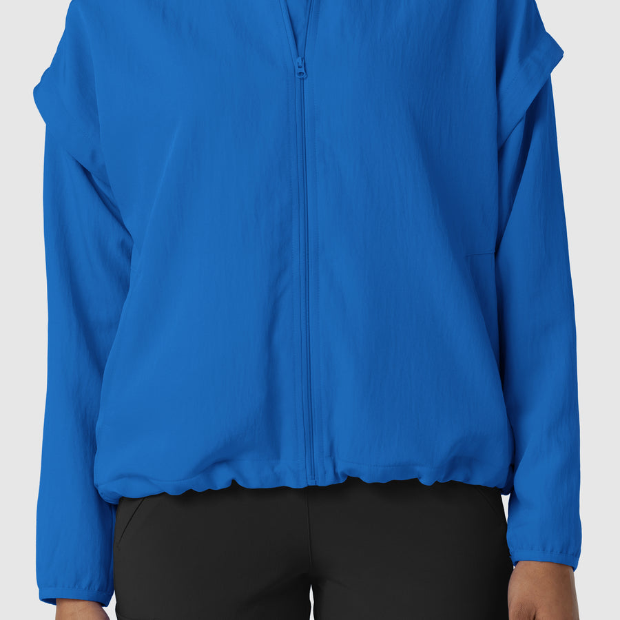 Women's BreezeBreaker Scrub Jacket - Royal