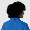 Layers Women's BreezeBreaker Scrub Jacket Royal side detail 1