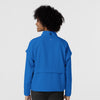Layers Women's BreezeBreaker Scrub Jacket Royal back view