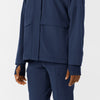 Women's Germs Happen Packable Scrub Jacket - Navy