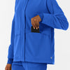 Women's Germs Happen Packable Scrub Jacket - Royal