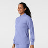 Boundless Women's Warm Up Jacket Ceil Blue side view