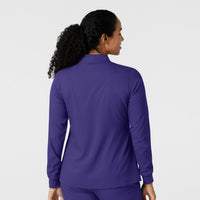 Boundless Women's Warm Up Jacket Grape back view