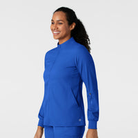 Boundless Women's Warm Up Jacket Royal side view