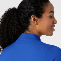 Boundless Women's Warm Up Jacket Royal back detail