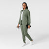 Boundless Women's Warm Up Jacket Sage full scrub set