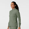 Boundless Women's Warm Up Jacket Sage side view