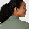 Boundless Women's Warm Up Jacket Sage back detail