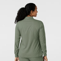 Boundless Women's Warm Up Jacket Sage back view