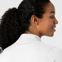 Boundless Women's Warm Up Jacket White back detail