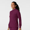 Boundless Women's Warm Up Jacket Wine side view