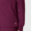 Boundless Women's Warm Up Jacket Wine side detail 1