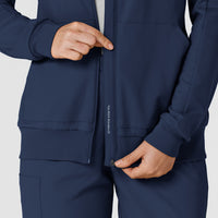 RENEW Knit Women’s Zip Hoodie - Navy