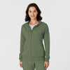 RENEW Knit Women’s Zip Hoodie Olive