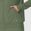RENEW Knit Women’s Zip Hoodie - Olive