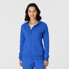 RENEW Knit Women’s Royal Blue Scrub Zip Hoodie