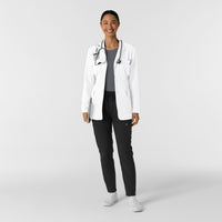 Layers Women's Blazer Short Lab Coat White full scrub set