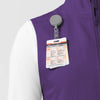 Women's Everything Everywhere Scrub Vest - Eggplant