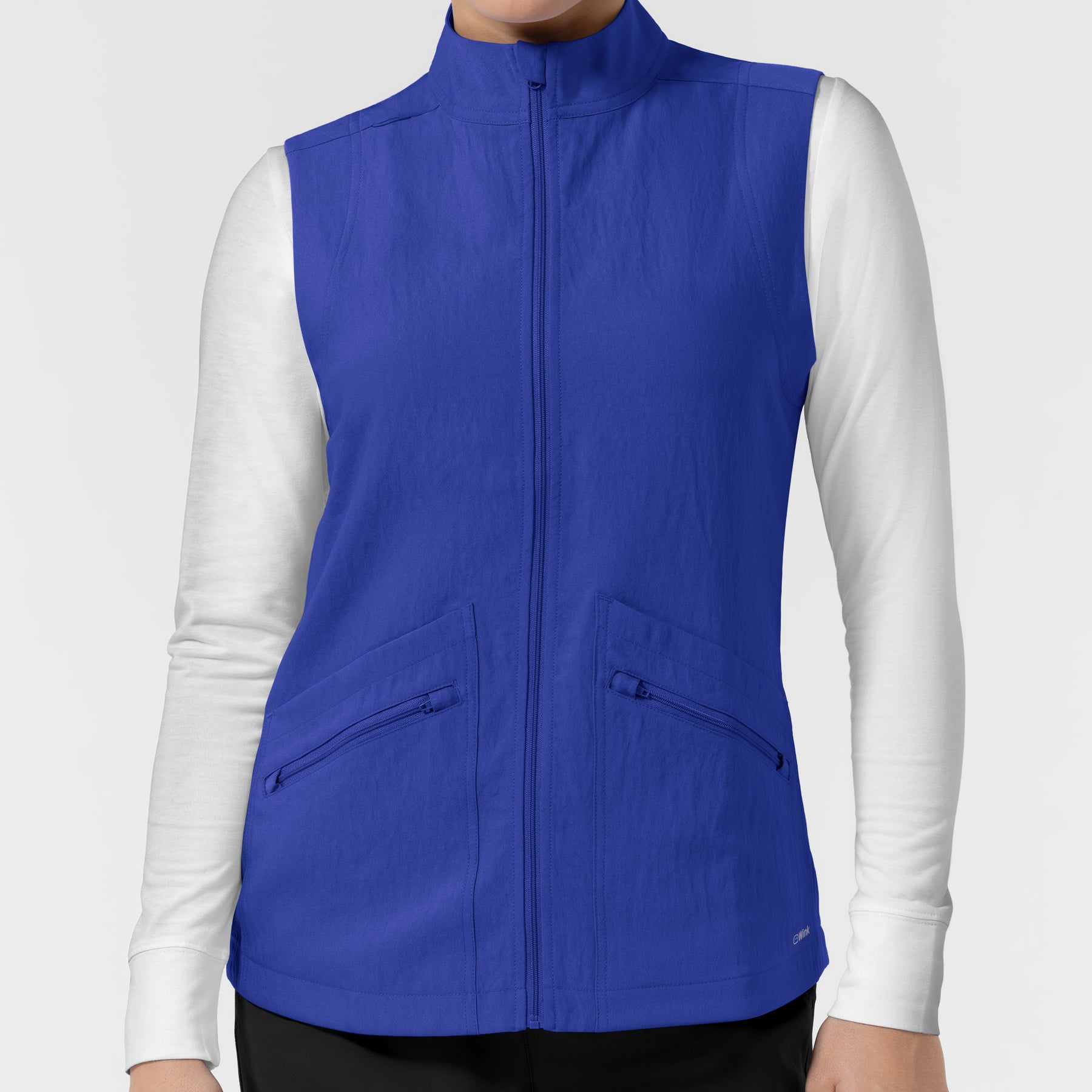 Women's Everything Everywhere Scrub Vest - Galaxy Blue