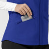 Layers Women's Everything Everywhere Scrub Vest Galaxy Blue side detail 2