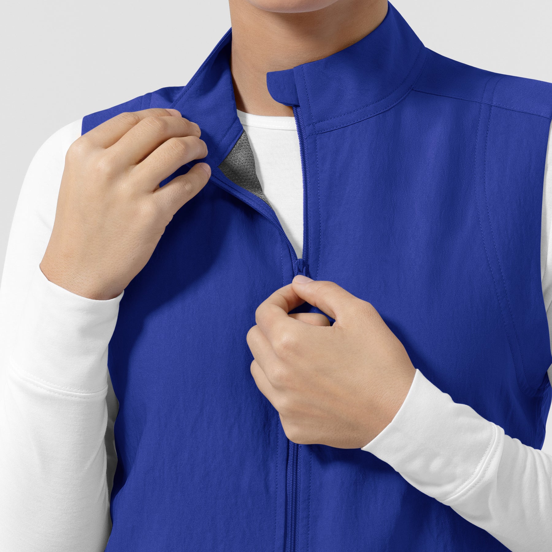 Women's Everything Everywhere Scrub Vest - Galaxy Blue
