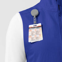 Women's Everything Everywhere Scrub Vest - Galaxy Blue